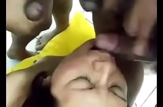 Indian Wife sex with 4 Young Chaps