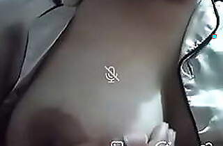 Desi Girl Riya showing big boobs on video call with an increment of pressing big boobs for go steady with  watch me with an increment of masturbate for me