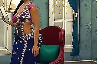 Domineer Aunty Shweta in a Saree - Vol 1 Part 1