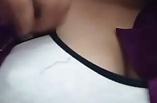 Desi Unsubtle Riya showing big boobs on video call and pressing big boobs for boyfriend   Start watching and masturbate for me