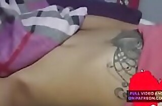 HORNY Cold MIXED LATINA GIRL MASTURBATING UNDER BED SHEETS ROUGH AND SEXY