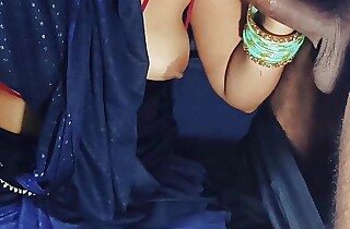 Neelam Bhabhi fucked wide saree that babe was be on the watch marriage party and her dever cought her alone wide her domicile