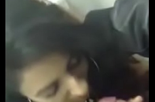 Indian sexy girl giving blowjob to boyfriend Cumshot facial