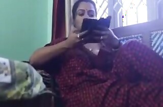 Desi Wife Pellicle Call With Boss