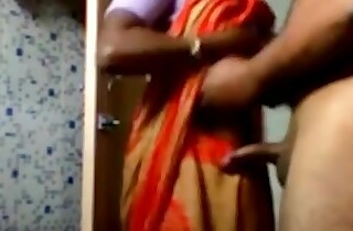 Indian Bhabhi In Indian Saree Bhabhi With Chunky Heart of hearts Pussy Licking, Shagging