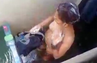 Indian Maid Voyeur Shower