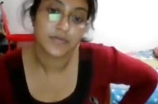 Desi babe showing on web camera - 2