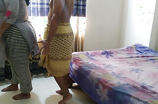 Indonesian MILF Sexy stepmom standing in room when stepson came & tied her hands then drilled her Verge on - Huge Cumshot