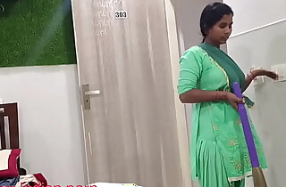 Put emphasize hot maid Kaanta Bai caught red handed and fucked hard in all her holes