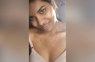 Today Exclusive- Tongues Lankan Tamil Girl Showing Her Boobs And Vagina Part 3