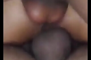 Cucklod wife fucking ass crack and pussy with two dick