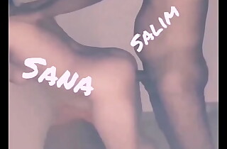 Indian couples Sana with the addition of Salim changeless fuck full part