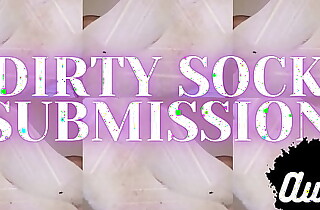 FEMDOM AUDIO - DIRTY WHITE SOCKS SUBMISSION FOR Shameful BOYS AND Crate Paramours