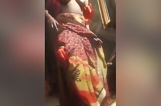 Desi Village Bhabhi Shows Her Bosom And Pussy