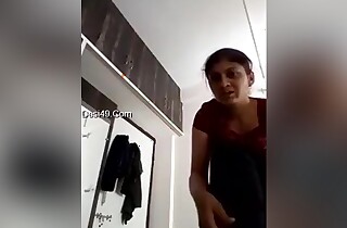 Cute Desi Girl Shows Will not hear of Boobs Together with Ass Part 2