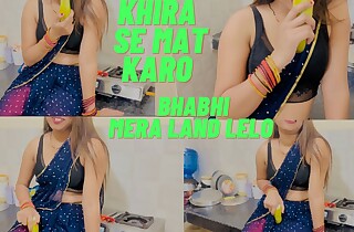 Sister-in-law, why are you summing-up cucumber, immure my dig up my darling? Dever bhabhi ki romantic sex kitchen and room