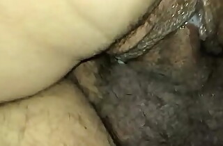 Cumming inside her wet vagina