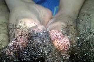 Indian Pinki bhabhi playing with Jeet'_s dick wits foot