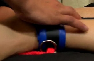 Lad movie for Collin exposes the handcuffs plus blindfold plus the