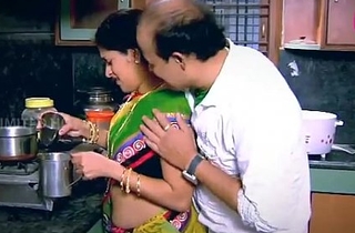 Indian Housewife Tempted Boy Neighbor uncle in Kitchen - YouTube.MP4