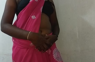desi indian tamil telugu kannada malayalam hindi horny slutwife vanitha wearing blue colour saree akin big boobs plus hairless cunt press hard boobs press nip rubbing cunt masturbation