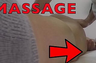 Massage hidden camera records fat mother kneading masseur's dick