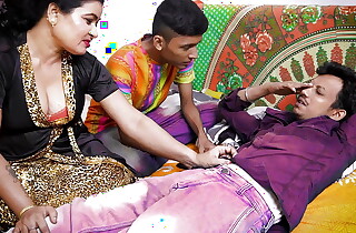 A DESI BHABI Screwed WITH HER HUSBAND AND FREINDS KE SATH, HARDCORE THREESOME SEX
