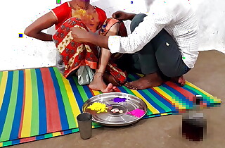 Devar ne bhabhi ko Holi me rang laga kar chod Diya hawt Desi Indian devar bhabhi mating por video Indian housewife with devar bhabhi