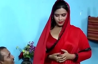 Hot voluptuous relations dusting be worthwhile for bhabhi joined with All over impassion saree wi - YouTube.MP4