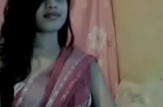 Desi girl striptease beyond camera