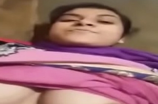 Indian Big-Tits Girl Fucks in Foyer