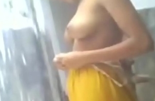 Indian - Bhabhi'_s Sis Nude Bathing Captured Hot