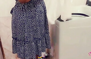 With regard to the Washing Room, Beautiful Big Takings Stepmom Fucking coupled with Naked Fun with a Stepson Sob sister