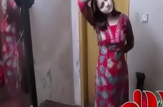 Beautiful  Pakistani Girl only of two minds dress in room - YouTube (360p)