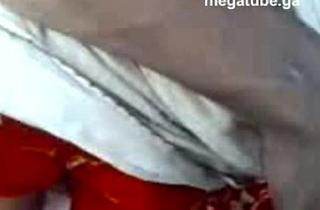 North Indian Haryana neighbourhood pub girl boobs eaten up open-air