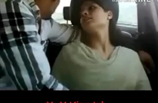 Indian Shy Girls In the Motor car and See What Happenss!
