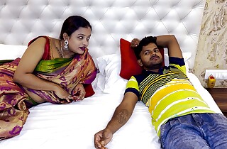 Bhabhi is teaching sex to her stepbrother