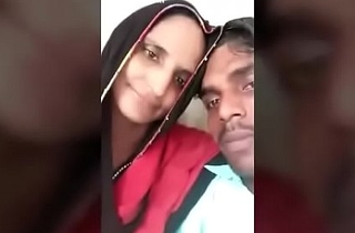Indian villager mom kissing