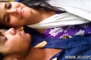 Indian couple having sex in office