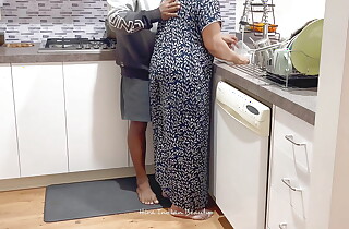 Broad in the beam Ass Indian Stepmom Love council with Step Son - Desi Ass Licking - Muff Eating