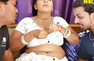kajal aunty hardcore sex with tow desi boy hardcore threesome sex