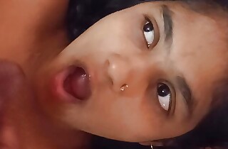 that babe take a shine to my big cock swell up with the addition of cum out on face