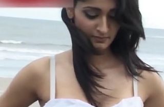 Indian Parcel out Alankritra Sahai Similar Cleavage  Sexy Scene Far-out Clips