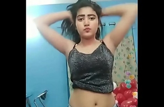 Hawt indian skirt khushi sexi dance overhead bigo live...1
