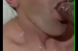 white slut slave gee swallowing Indian cum