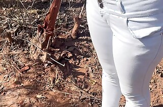 BIG Pain in the neck INDIAN GF FUCKED Alfresco IN INDIAN JUNGLE , JUNGLE ME MANGAL