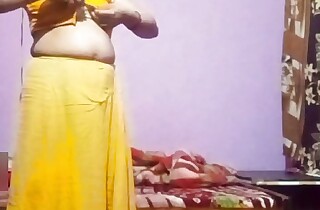 Bhabhi mms viral act upon saree for copulation and show huge irritant