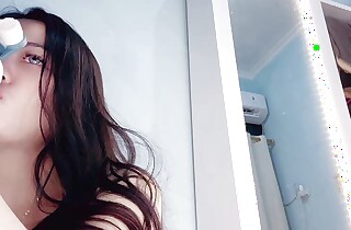 Cute girl scandal video call making love