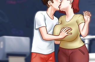 Pigeon-hole room fun with Judith. Voice included. Summertime saga. AII include