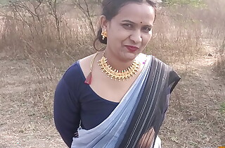 Indian Alfresco Sex at one's disposal Well up Side Hindi Sex Motion picture